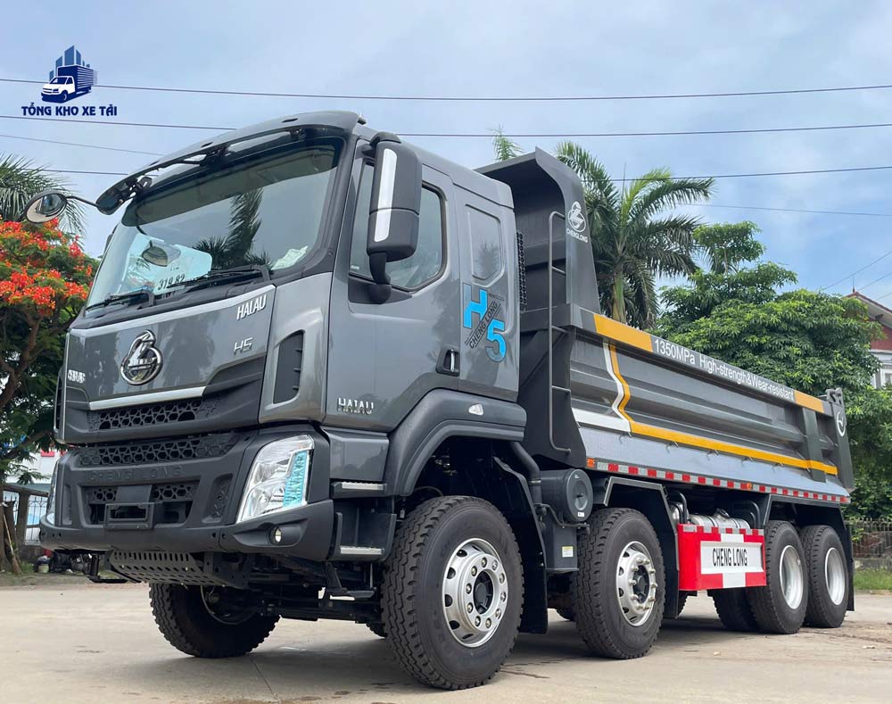 Xe Ben 4 Chân ChengLong H5 360HP Thùng 16 Khối Mới Nhất